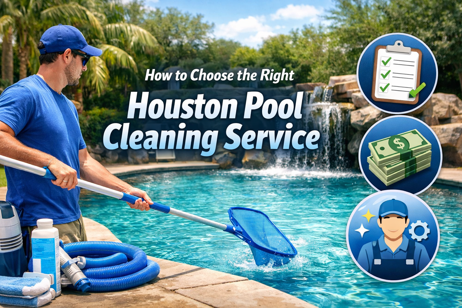 How to Choose the Right Houston Pool Cleaning Service