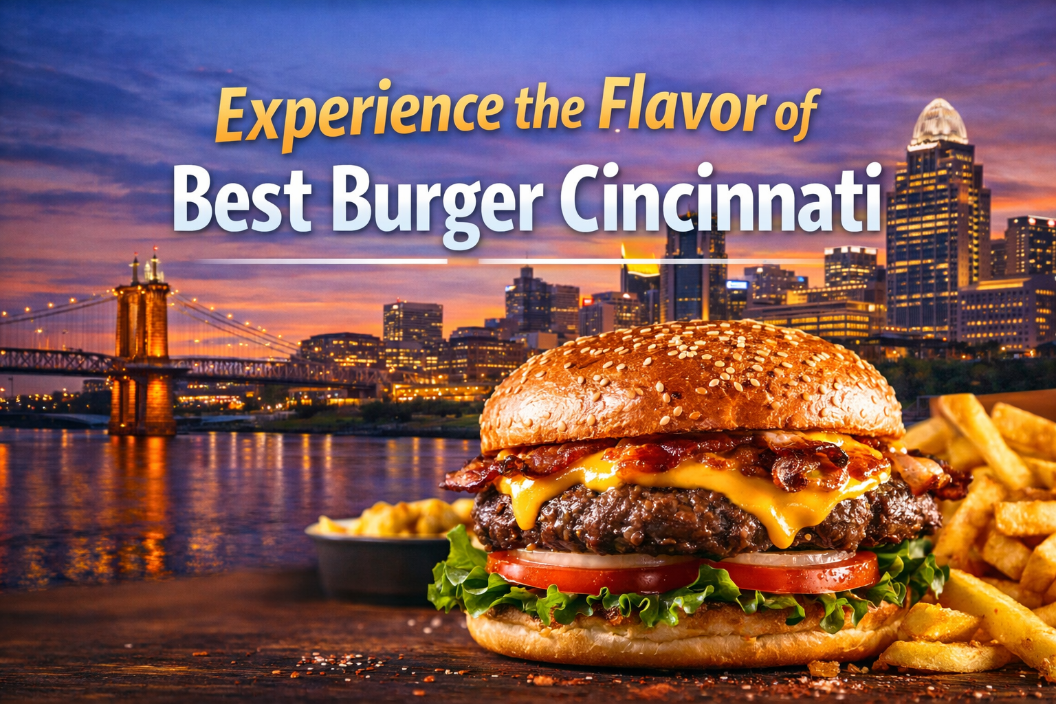Experience the Flavor of Best Burger Cincinnati