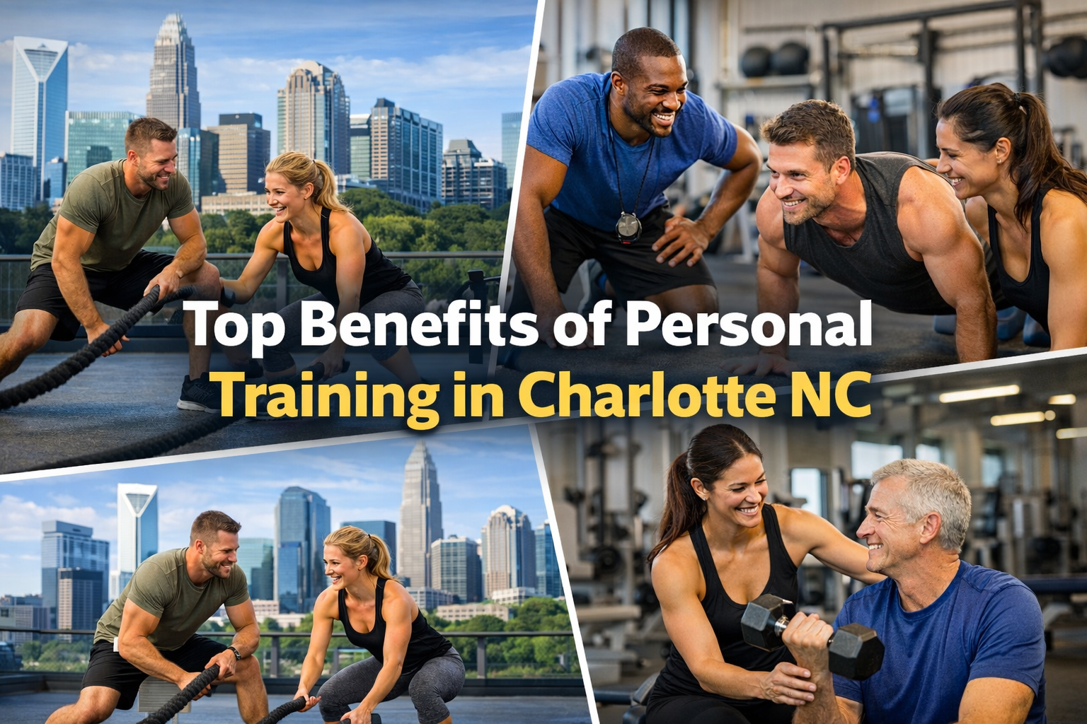 Top Benefits of Personal Training in Charlotte NC
