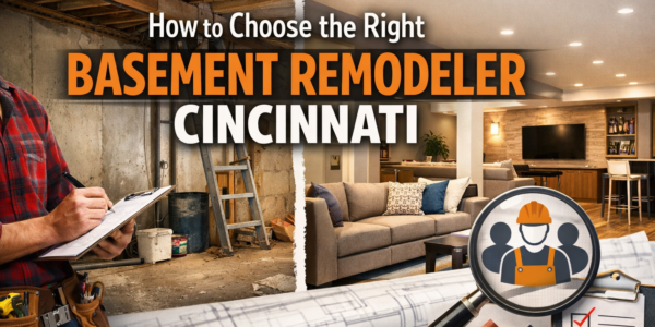 How to Choose the Right Basement Remodeler Cincinnati