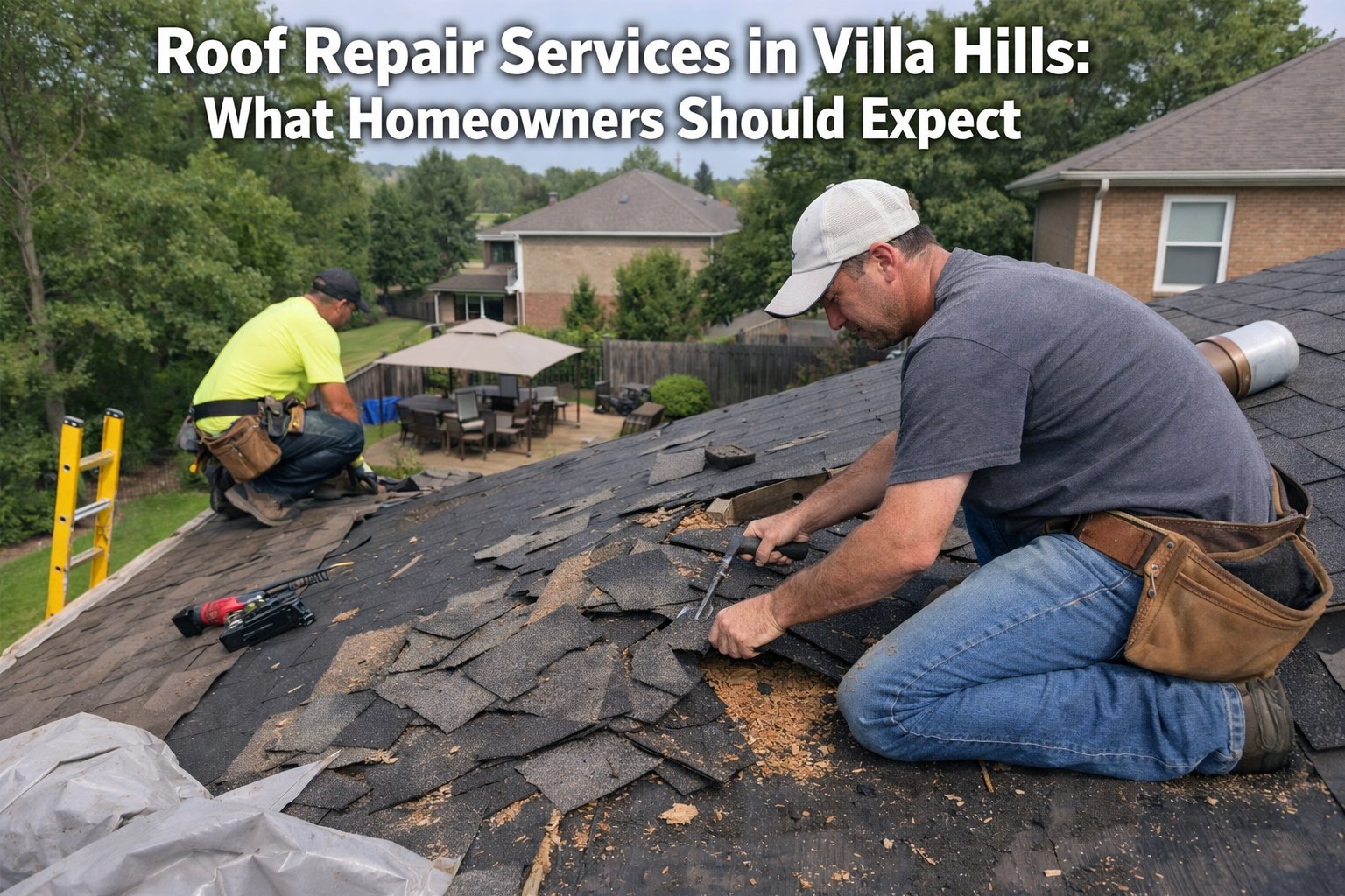 Roof Repair Services in Villa Hills: What Homeowners Should Expect