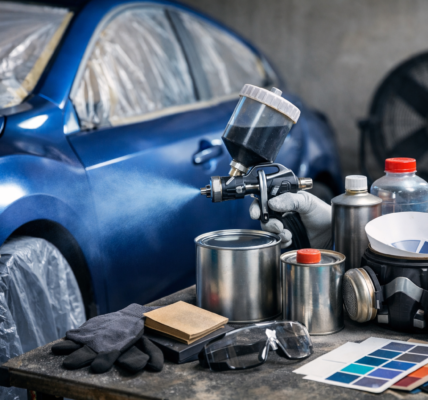 Is Automotive Base Coat Paint Safe to Use at Home?