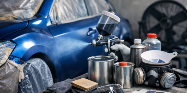 Is Automotive Base Coat Paint Safe to Use at Home?